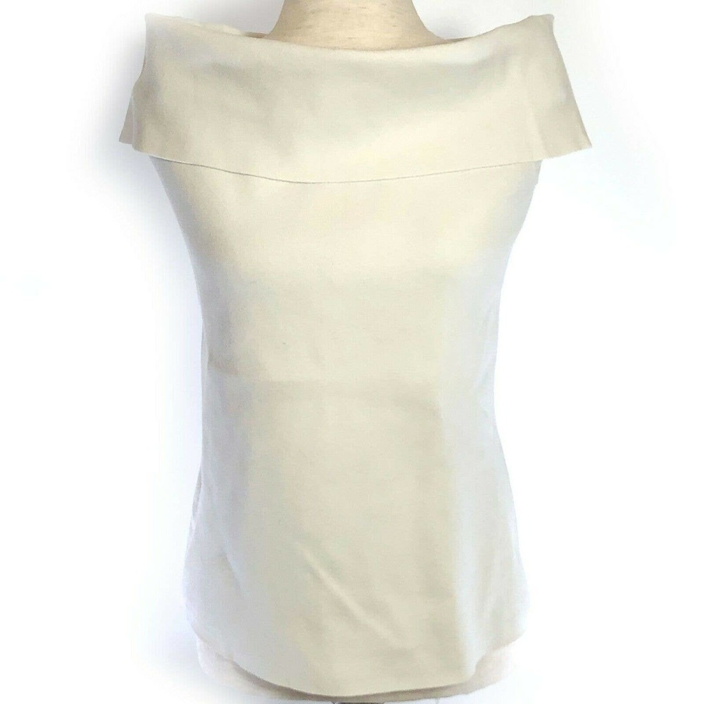 Ann Taylor Off the Shoulder Sweater Stretchy Knit
